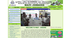 Desktop Screenshot of maitjessore.org